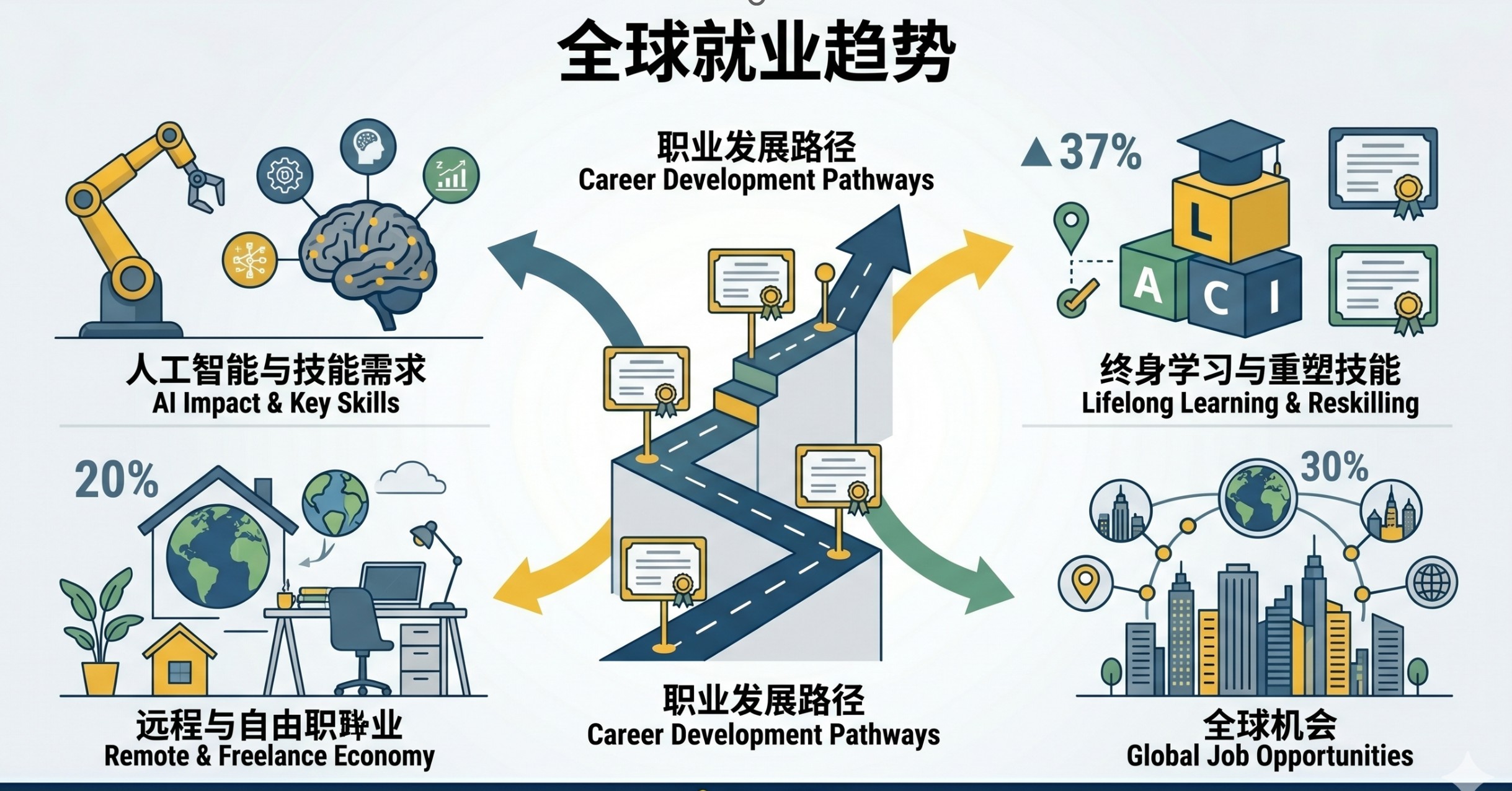 高层次人才就业趋势